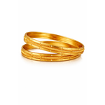 NXGOLD Gold Plated Designer Bangles for Women