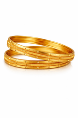 NXGOLD Gold Plated Designer Bangles for Women