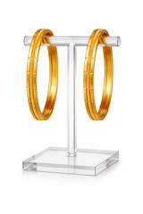 NXGOLD Gold Plated Designer Bangles for Women