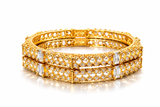 NXGOLD Stone Bangles for Women