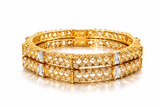 NXGOLD Stone Bangles for Women
