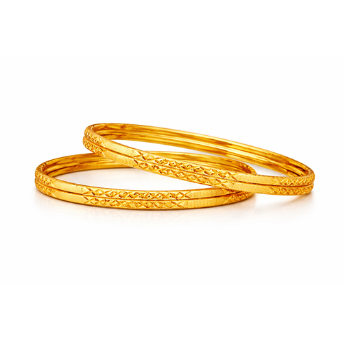 GoldNX Designer Bangles for Women Set of 4