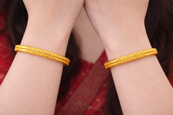 GoldNX Designer Bangles for Women Set of 4
