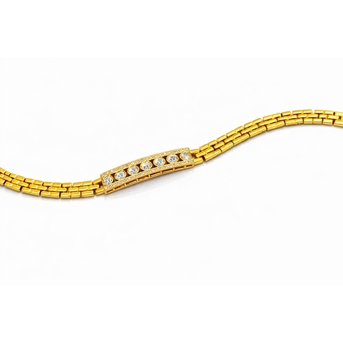 NXGOLD Plated Stone Bracelet for Women