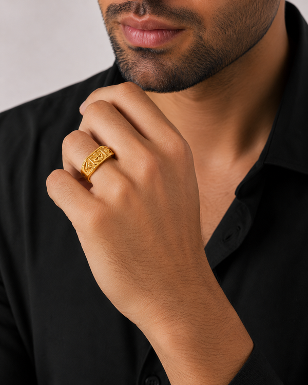 Royal Emblem Designer Men's Ring