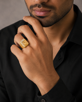 Imperial Crownstone Gold Men's Ring