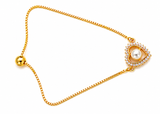 NXGOLD Heart Pearl Bracelet