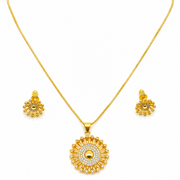 GoldNX Pendant Necklace Set for Women
