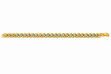 NXGOLD Blue Stone Leaf Bracelet for Women