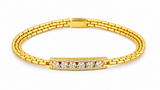 NXGOLD Plated Stone Bracelet for Women