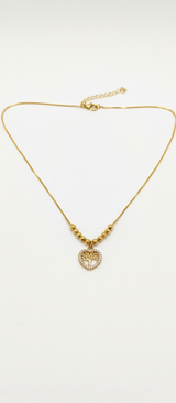 NXGOLD Tree of Life Heart Pendant Necklace for Women