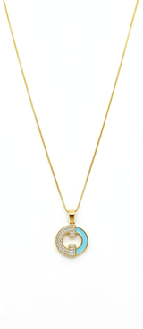 NXGOLD Circle Pendant Necklace For Women