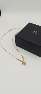 NXGOLD Tree of Life Heart Pendant Necklace for Women