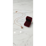 NXGOLD Elegant 360° Spin Flower Rose Gold Pendant Necklace