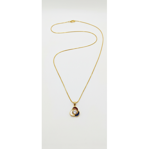 NXGOLD Multicolor Stone Pendant Necklace For Women