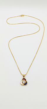 NXGOLD Multicolor Stone Pendant Necklace For Women
