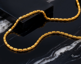 NXGOLD Premium Gold Rectangular Link Chain for Men & Women