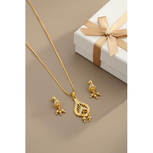NXGOLD Pendant Necklace Set for Women