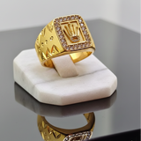 NXGOLD Crown Ring for Men