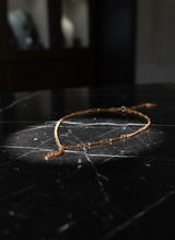 Elegant Rose Gold Engraved Oval Pendant Necklace for Women