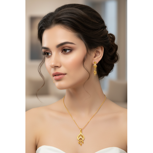 NXGOLD Pendant Necklace Set for Women