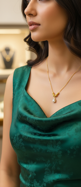 NXGOLD Drop Pendant Necklace for Women