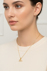 NXGOLD Love Pendant Necklace Set for Women