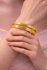 NXGOLD Designer Gold Bangles For Women