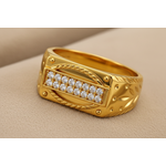 NXGOLD Regal Heritage Zircon Ring