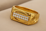 NXGOLD Regal Heritage Zircon Ring