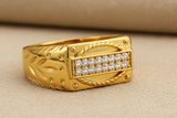 NXGOLD Regal Heritage Zircon Ring
