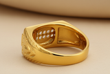 NXGOLD Regal Heritage Zircon Ring