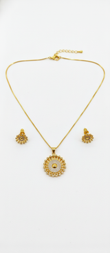 GoldNX Pendant Necklace Set for Women