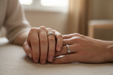 His & Hers Stainless Steel Infinity Couple Ring Set