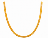 NXGOLD Premium Double Link Gold Chain for Men & Women