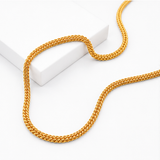 NXGOLD Premium Double Link Gold Chain for Men & Women
