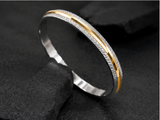 Premium 925 Sterling Silver Dual Tone kada