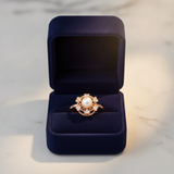 NXGOLD Premium 360° Rotating Pearl Adjustable Ring