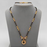 Minimalist Circular Pendant Mangalsutra for Daily Wear