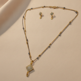 NXGOLD Luxe Radiance Dual-Tone Jewelry Set