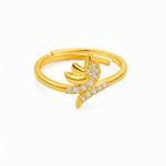 NXGOLD Delicate Butterfly CZ Fashion Ring
