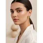 NXGOLD Diamond Hoop Earrings for Women & Girls