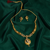 Luxury Royal Spark CZ Statement Necklace Set for Women & Girls