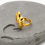 NXGOLD Designer Heart Adjustable Ring for Women