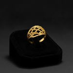 NXGOLD Elegant Interwoven Designer Ring for Women