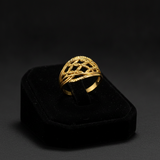 NXGOLD Elegant Interwoven Designer Ring for Women