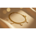 NXGOLD Double Layer Butterfly Bracelet