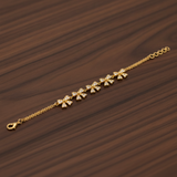 Imperial Sparkling Bow Chain Bracelet for Women & Girls