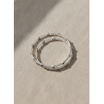 925 Silver Flower Pattern Bangles
