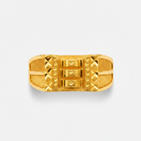 Royal Dynasty Armour Gold Ring for Men